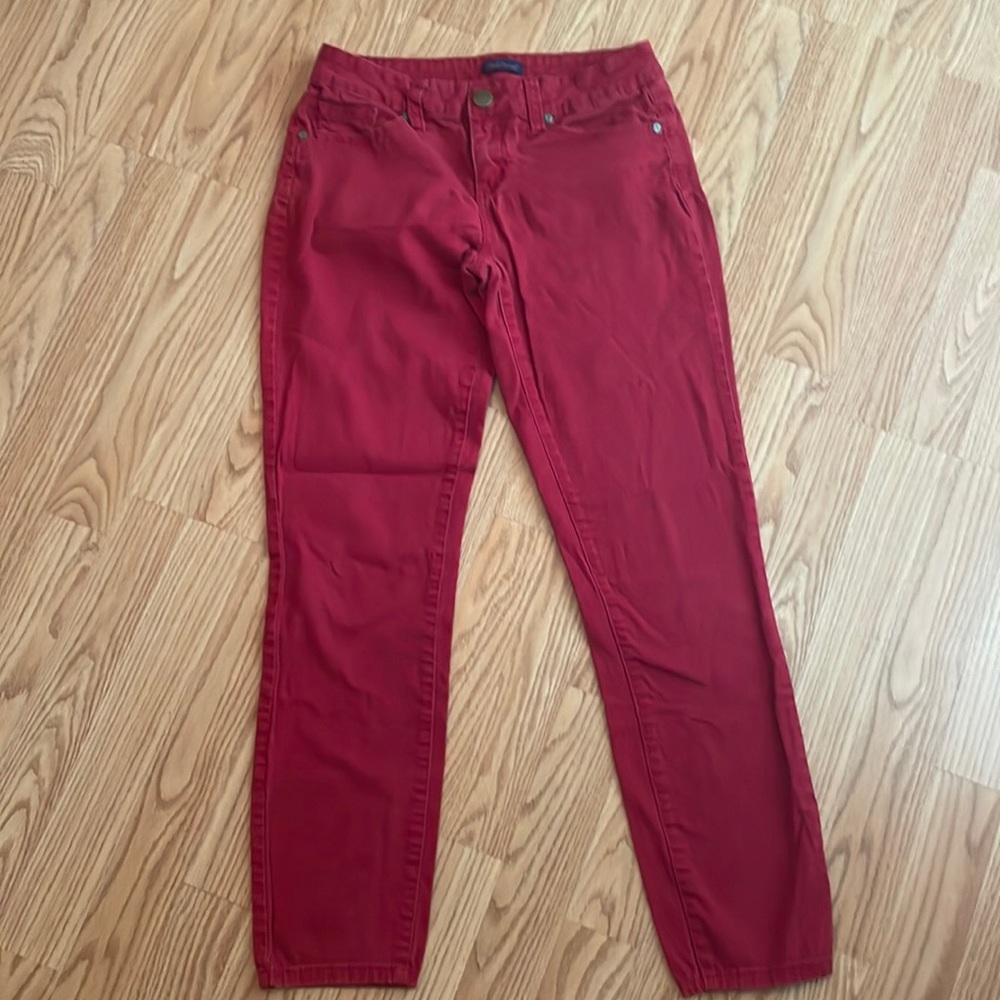 Red Skinny Jeans
